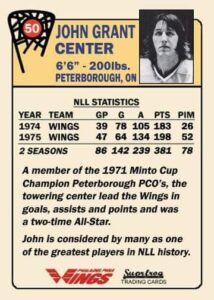 John Grant Player Card